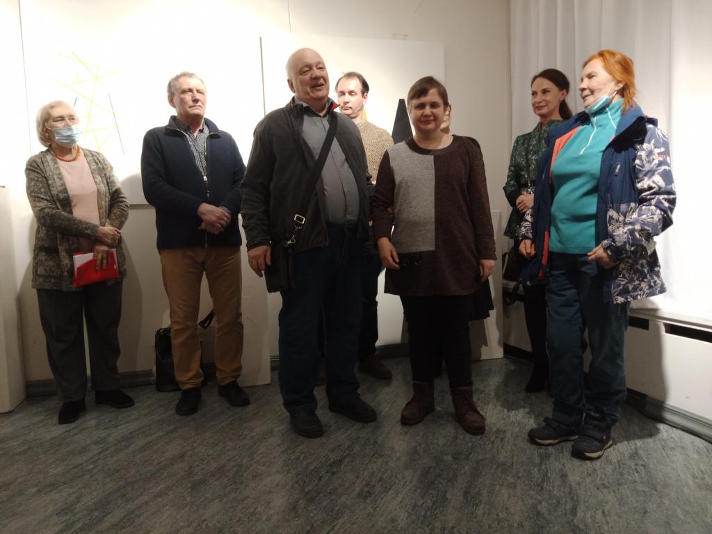 Незрячие художники приняли участие в открытии выставки автора методик обучения слепых изобразительному искусству Юрия Нашивочникова