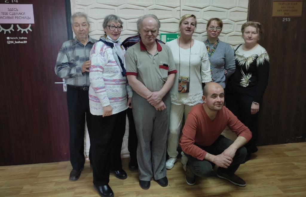 Активисты Ручьевской местной организации посетили Калининградскую РО ВОС