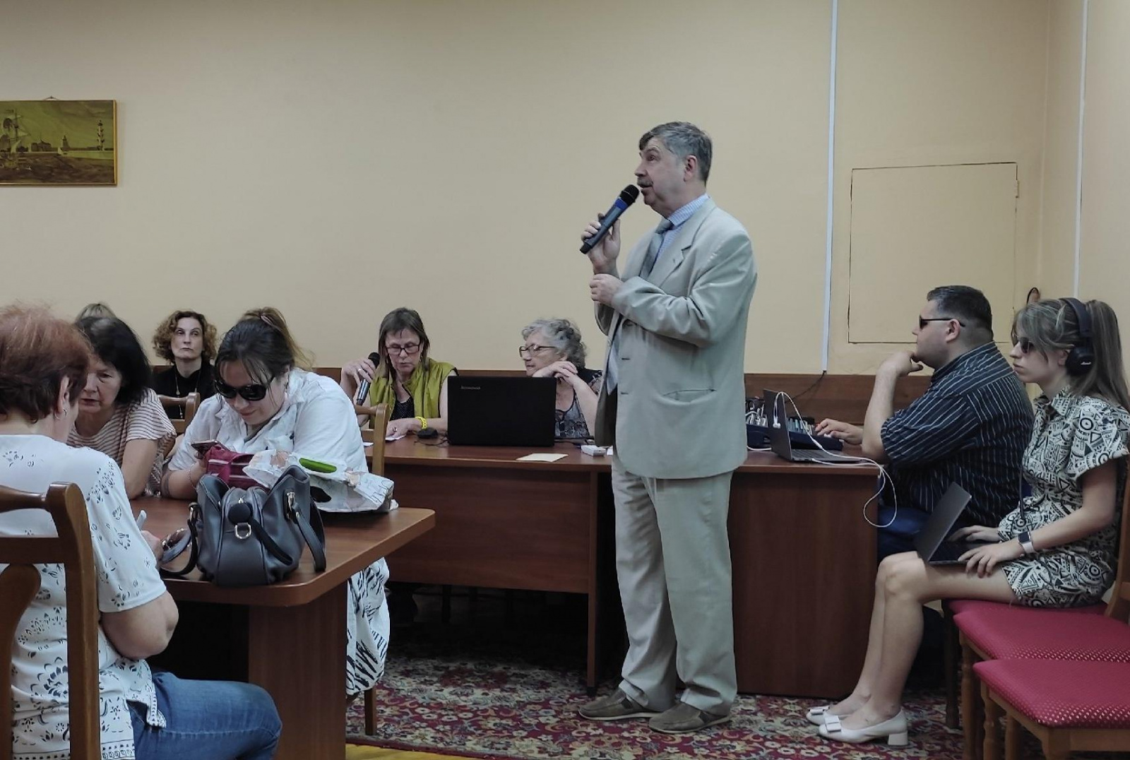 6 июня состоялся семинар для председателей и секретарей местных организаций СПб РО ВОС
