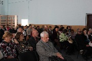 Актив СПб РО ВОС во время мероприятия в конференц-зале, 2014 год