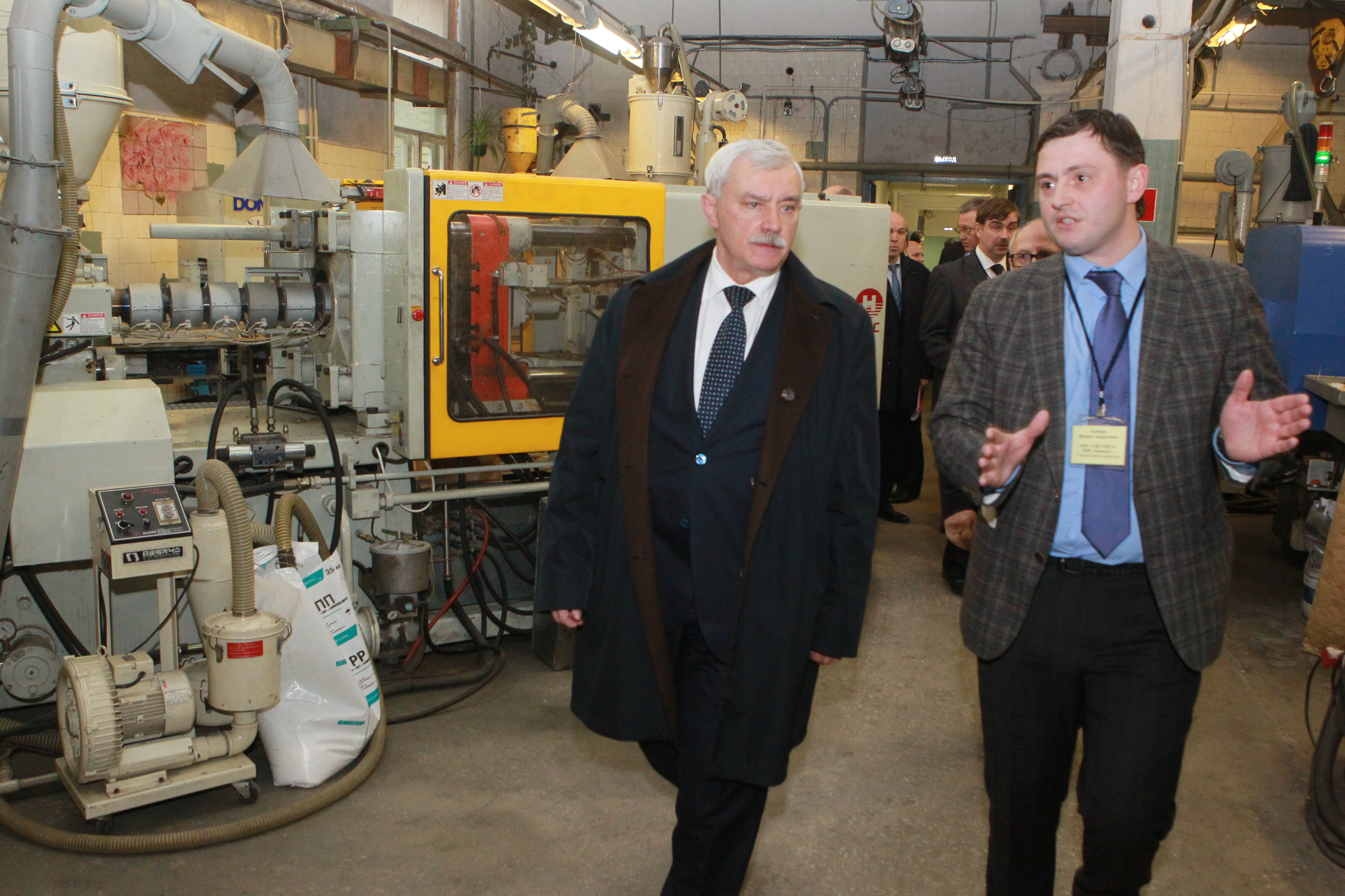 Губернатор Георгий Полтавченко посетил Учебно-производственное предприятие №5