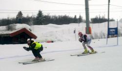 Горные лыжи - международные соревнования в Норвегии, 2013.