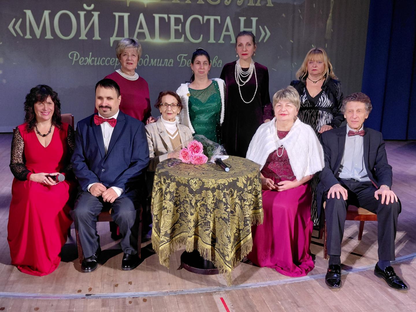 «Литературный театр» представил премьеру спектакля о жизни и творчестве Расула Гамзатова